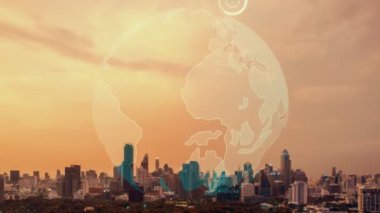 Akıllı şehirde küresel bağlantı ve internet ağı değişikliği