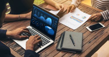 Dahiyane bilgisayar yazılımının iş veri paneli analizi