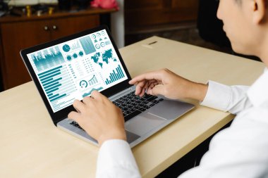 Dahiyane bilgisayar yazılımının iş veri paneli analizi