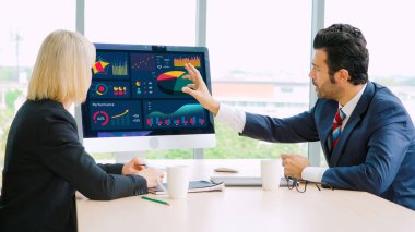 Dahiyane bilgisayar yazılımının iş veri paneli analizi