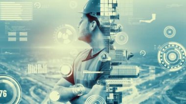 Geleceğin inşaat ve icat mühendisliği projesi.