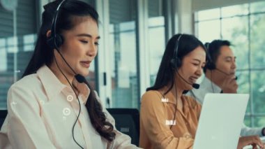 Müşteri desteği çağrı merkezi kıskanç grafik ile veri sağlar