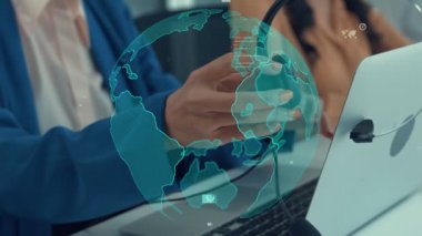 Müşteri desteği çağrı merkezi kıskanç grafik ile veri sağlar