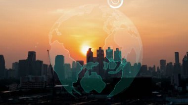 Akıllı şehirde küresel bağlantı ve internet ağı değişikliği