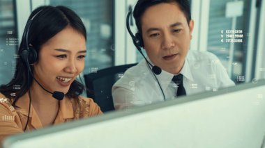 Müşteri desteği çağrı merkezi kıskanç grafik ile veri sağlar