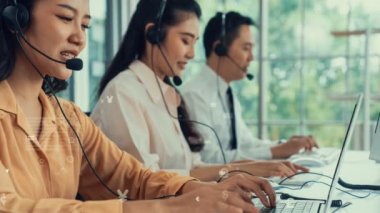 Müşteri desteği çağrı merkezi kıskanç grafik ile veri sağlar