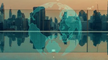 Akıllı şehirde küresel bağlantı ve internet ağı değişikliği