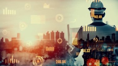 Geleceğin inşaat ve icat mühendisliği projesi.