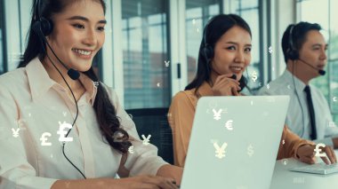 Müşteri desteği çağrı merkezi kıskanç grafik ile veri sağlar