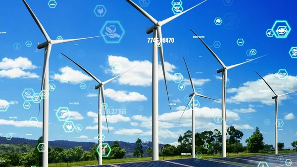 Umweltschutztechnologie und die Annäherung an ein globales nachhaltiges ESG — Stockfoto