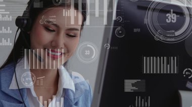 Müşteri destek merkezi kavramsal vizyonda veri sağlar