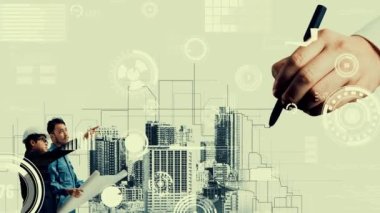 Şehir sivil planlama ve yaratıcı gayrimenkul geliştirme