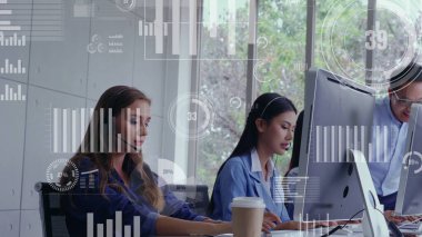 Müşteri destek merkezi kavramsal vizyonda veri sağlar