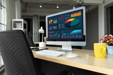 Dahiyane bilgisayar yazılımının iş veri paneli analizi