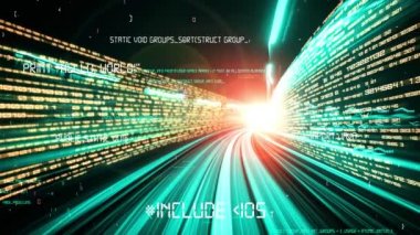 Yazılım geliştirme, uygulama programlama kodu ve gizli bilgisayar kodlaması