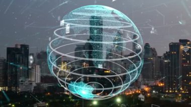 Akıllı şehirde küresel bağlantı ve internet ağı değişikliği