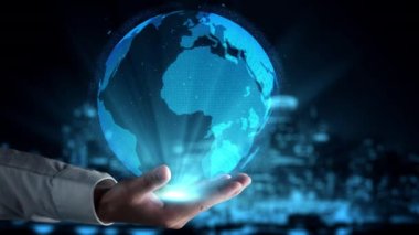 Gelecekçi robot yapay zeka yapay zeka aydınlatıcı yapay zeka teknolojisi konsepti