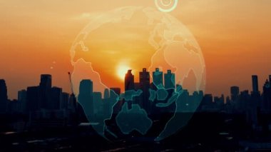 Akıllı şehirde küresel bağlantı ve internet ağı değişikliği