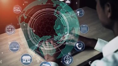 Kavramsal insanlar ağ ve bağlantı kuruyor