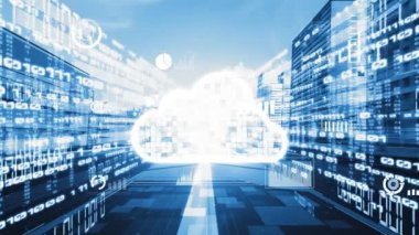 Akıllı paylaşım yazılımına sahip bulut bilgisayarı ve çevrimiçi veri depolama