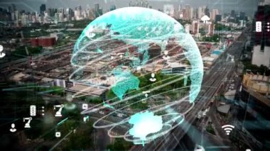 İnşaat alanı üzerinde değişiklik grafikli inşaat teknolojisi kavramı