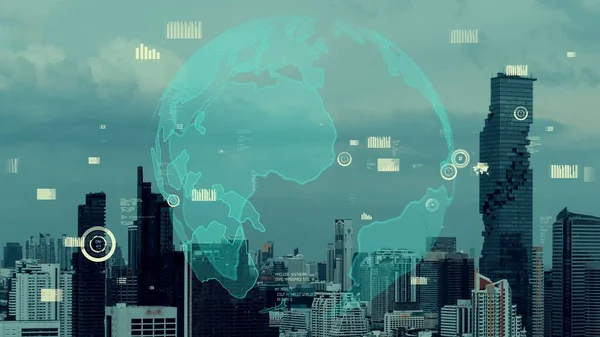 Akıllı şehirde küresel bağlantı ve internet ağı değişikliği