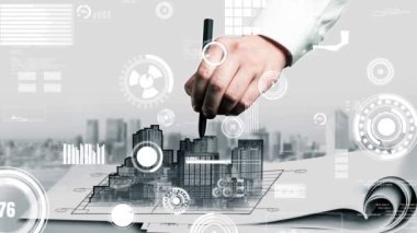 Şehir sivil planlama ve yaratıcı gayrimenkul geliştirme