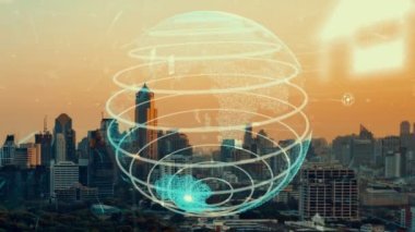 Akıllı şehirde küresel bağlantı ve internet ağı değişikliği