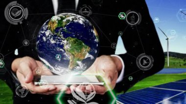 Kavramsal çevre koruma ve sürdürülebilir ESG geliştirme