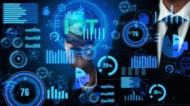 İnternet Ağı kavramsal 5G İletişim Teknolojisi