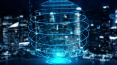 Gelecekçi robot yapay zeka yapay zeka aydınlatıcı yapay zeka teknolojisi konsepti