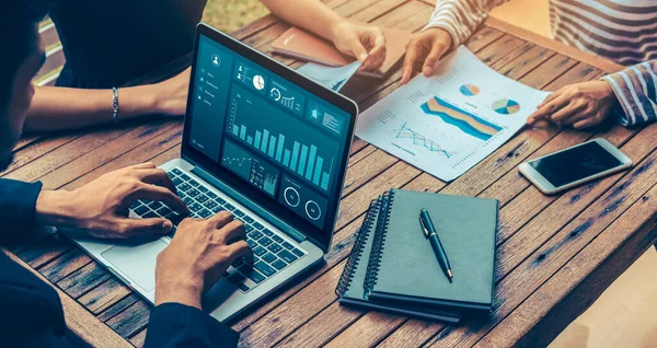 Dahiyane bilgisayar yazılımının iş veri paneli analizi