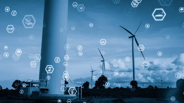 Környezetvédelmi technológia és közeledés a globális fenntartható ESG-hez — Stock Fotó