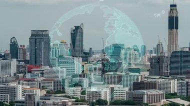 Akıllı şehirde küresel bağlantı ve internet ağı değişikliği