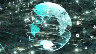 İnşaat alanı üzerinde değişiklik grafikli inşaat teknolojisi kavramı