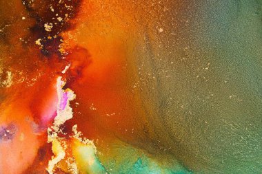 Soyut arkaplan için özgün resmin mermer mürekkep soyut sanatı