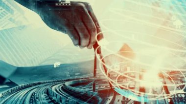 Geleceğin inşaat ve icat mühendisliği projesi.