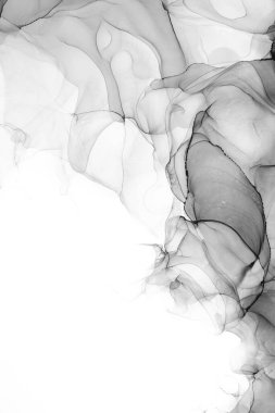 Soyut arkaplan için özgün resmin mermer mürekkep soyut sanatı