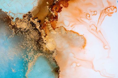 Soyut arkaplan için özgün resmin mermer mürekkep soyut sanatı