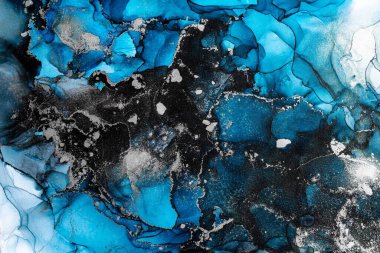 Soyut arkaplan için özgün resmin mermer mürekkep soyut sanatı