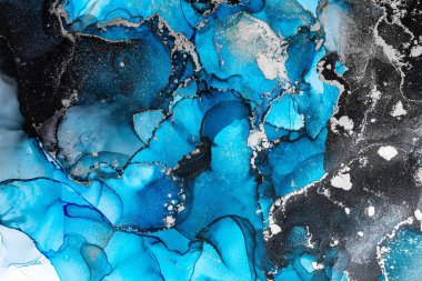 Soyut arkaplan için özgün resmin mermer mürekkep soyut sanatı