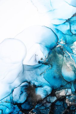 Soyut arkaplan için özgün resmin mermer mürekkep soyut sanatı