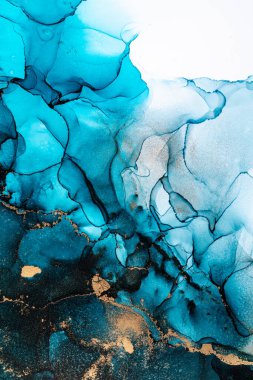 Soyut arkaplan için özgün resmin mermer mürekkep soyut sanatı