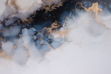 Soyut arkaplan için özgün resmin mermer mürekkep soyut sanatı