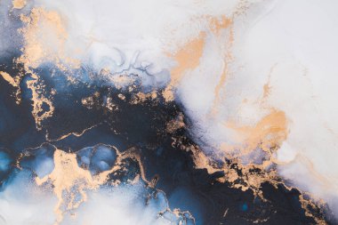 Soyut arkaplan için özgün resmin mermer mürekkep soyut sanatı