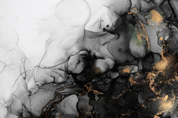 Мраморные чернила абстрактное искусство из изысканной оригинальной живописи для абстрактного фона — стоковое фото