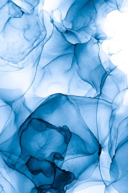 Soyut arkaplan için özgün tablodaki mermer mürekkep soyut sanat. Boyama, ombre alkol mürekkebinin pürüzsüz mermer arkaplan desenini yaratmak için yüksek kaliteli kağıt dokusuna boyanmış. .