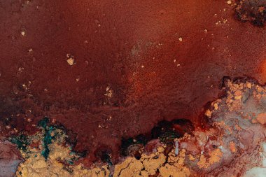 Soyut arkaplan için özgün tablodaki mermer mürekkep soyut sanat. Boyama, ombre alkol mürekkebinin pürüzsüz mermer arkaplan desenini yaratmak için yüksek kaliteli kağıt dokusuna boyanmış. .