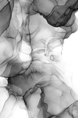 Soyut arkaplan için özgün tablodaki mermer mürekkep soyut sanat. Boyama, ombre alkol mürekkebinin pürüzsüz mermer arkaplan desenini yaratmak için yüksek kaliteli kağıt dokusuna boyanmış. .