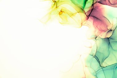 Soyut arkaplan için özgün tablodaki mermer mürekkep soyut sanat. Boyama, ombre alkol mürekkebinin pürüzsüz mermer arkaplan desenini yaratmak için yüksek kaliteli kağıt dokusuna boyanmış. .